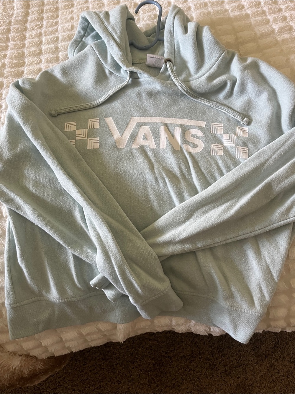Vans Mint Green Logo Pullover Hoodie